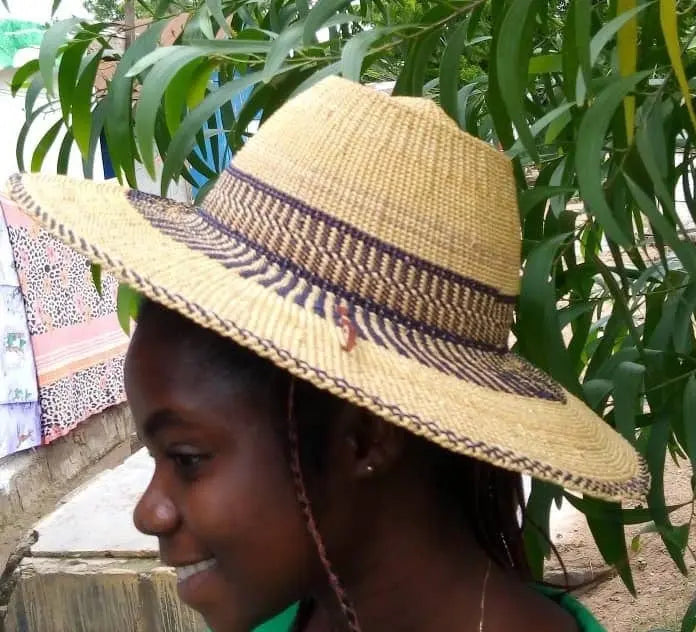 Mama Zuri Style Bolga Sun Hat straw hat women beach