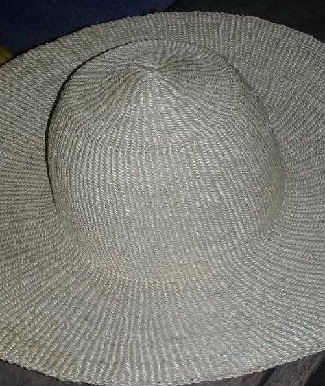 Mama Zuri Style Handmade beach hats Sun and Visors straw hat Ghana made