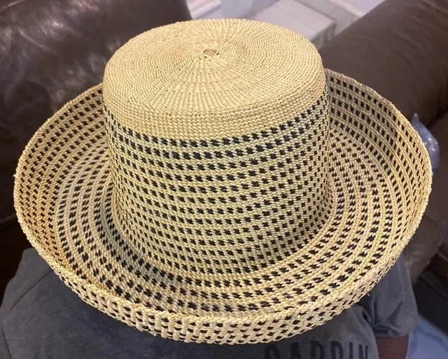 African handmade straw hats for women and men