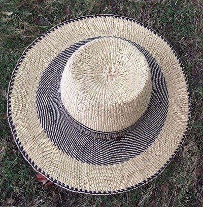 Mama Zuri Style Bolga Sun Hat African sun straw hat made from Ghana