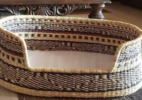 Mama Zuri Style Best Rattan Dog Bed Basket
