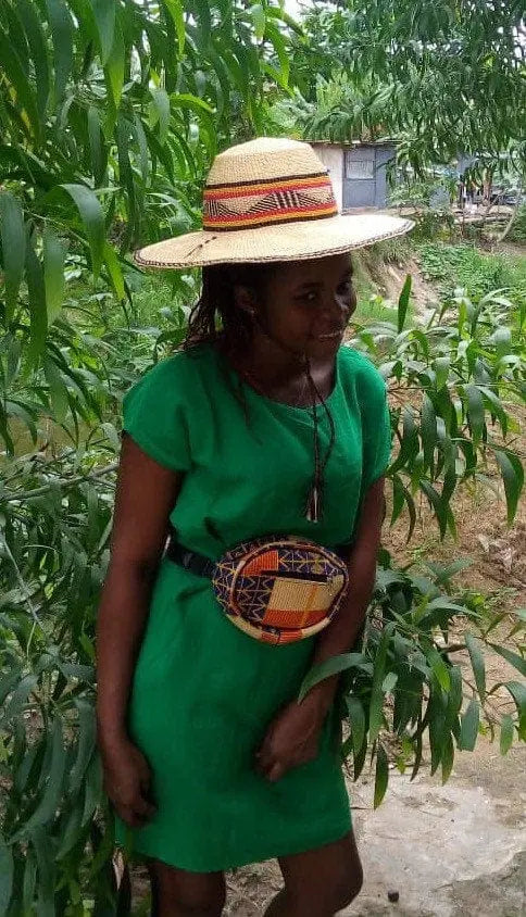 Mama Zuri Style Hats Bolga Straw hat Ghana Made