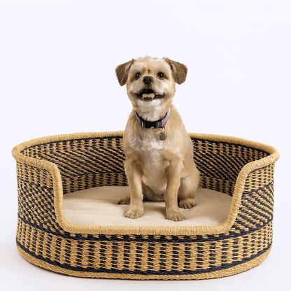 Mama Zuri Style Bolga Dog bed Dog baskets for classic home in Canada and USA
