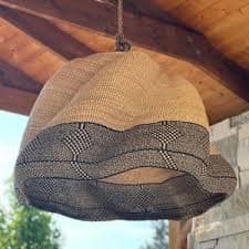 Mama Zuri Style Pendant lighting Gigantic Beautiful Lampshade - Large Statement Pendant Light