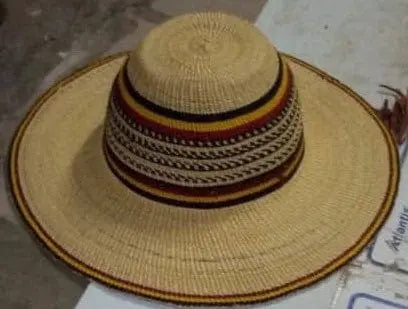 Mama Zuri Style Handmade panama straw sweetgrass hat sun protection