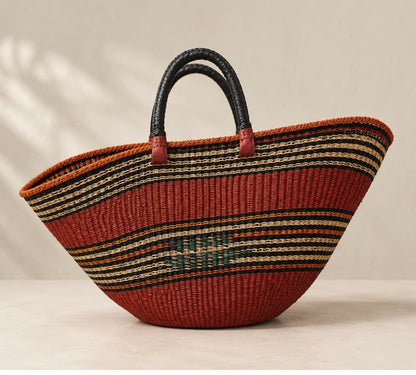 Mama Zuri Style Bolga Baskets High fashion african woven basket statement