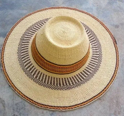Mama Zuri Style luffy Handmade bolga straw hat
