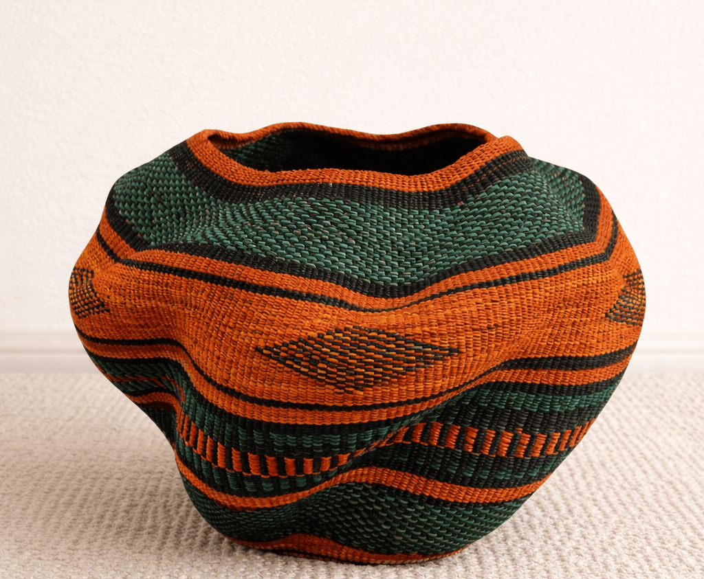 Mama Zuri Style Pakurigo decorative woven basket
