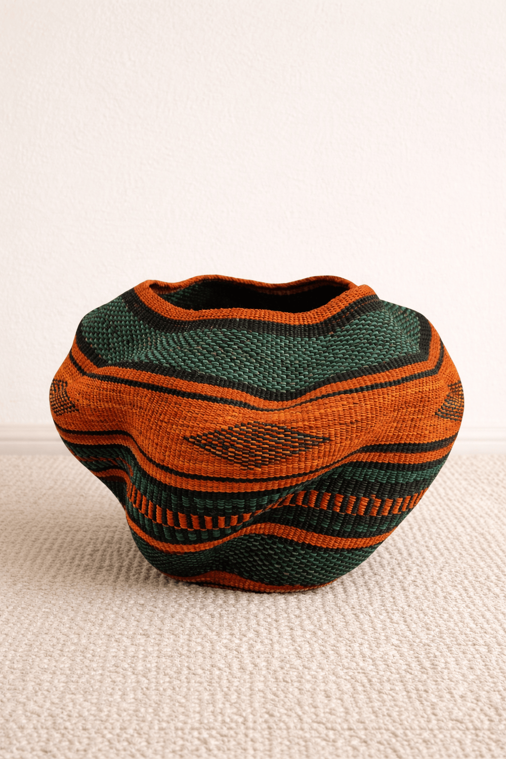 Mama Zuri Style Pakurigo decorative woven basket