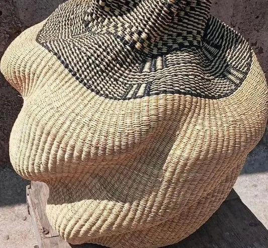 Mama Zuri Style Pakurigo decorative woven basket