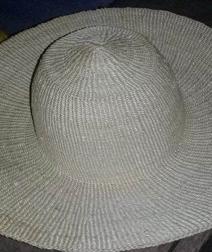 Mama Zuri Style Handmade beach hats Sun and Visors straw hat Ghana made