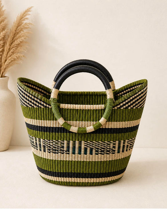 Mama Zuri Style Handbags As per image U shopper Bolga Market Shopping basket for trendy women